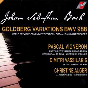 JS Bach: Complete Goldberg Variations (for harpsichord, organ & piano)