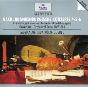 JS Bach: Brandenburg Concertos Nos. 4, 5 & 6