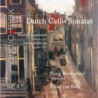 Dutch Sonatas for Violoncello and Piano Volume 3