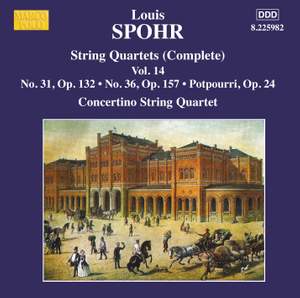 Louis Spohr: String Quartets, Volume 14