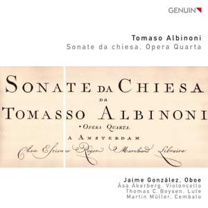 Albinoni: Sonata da chiesa & Opera Quarta