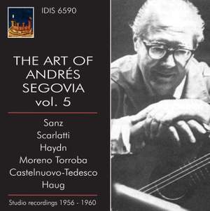 The Art of Andrés Segovia, Volume 5