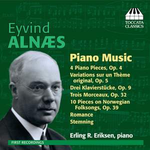 Eyvind Alnæs: Piano Music