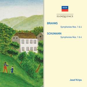 Brahms & Schumann: Symphonies Nos. 1 & 4