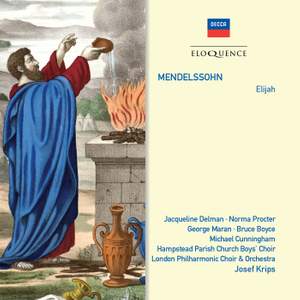 Mendelssohn: Elijah, Op. 70