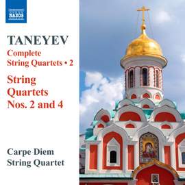 Taneyev: Complete String Quartets Volume 2