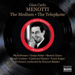 Menotti: The Medium & The Telephone