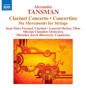 Tansman: Clarinet Concerto Product Image