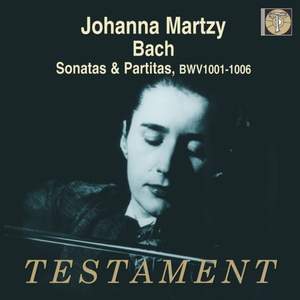 Bach, J S: Sonatas & Partitas for solo violin, BWV1001-1006