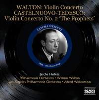 Jascha Heifetz plays Walton, Saint-Saëns, Sinding & Castelnuovo-Tedesco