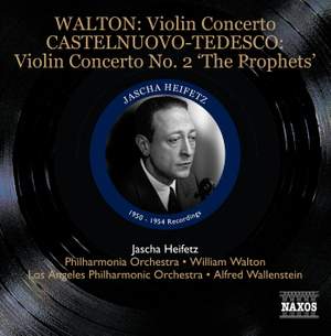 Jascha Heifetz plays Walton, Saint-Saëns, Sinding & Castelnuovo-Tedesco