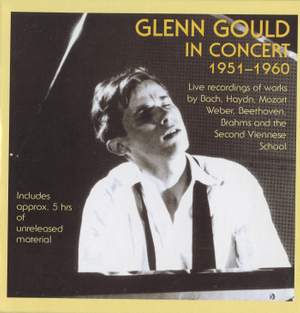 Glenn Gould in Concert 1951-1960