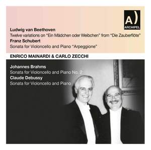 Beethoven, Schubert, Brahms & Debussy: Cello Sonatas