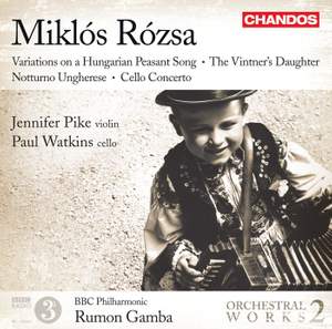 Miklós Rózsa: Orchestral Works Volume 2 Product Image