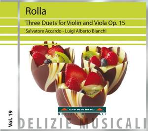 Rolla: Three Duets for Violin and viola, Op. 15