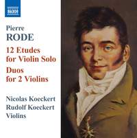 Pierre Rode: 12 Etudes for Violin Solo