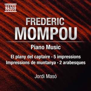 Mompou: Piano Music