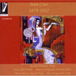 Jean Cras: Works for Harp