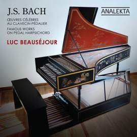 JS Bach: Famous Works on Pedal Harpsichord