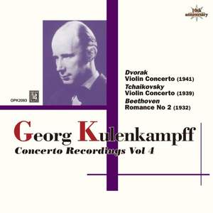 Kulenkampff Violin Concerto Recordings Volume 4