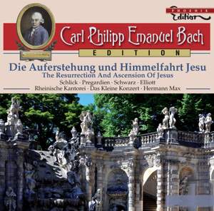 CPE Bach: The Resurrection and Ascension of Jesus Product Image