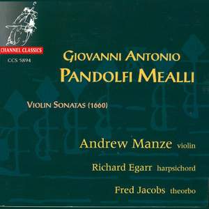 Pandolfi Mealli - Violin Sonatas Product Image