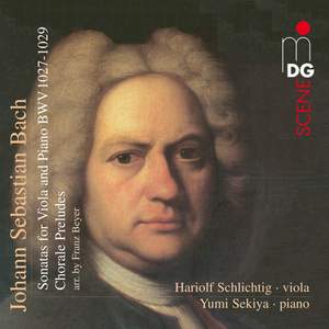 JS Bach: Sonatas for viola and piano BWV 1027-1029