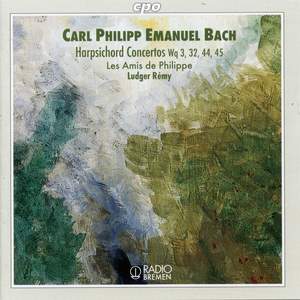 CPE Bach: Harpischord Concertos Wq. 3, 32, 44 & 45