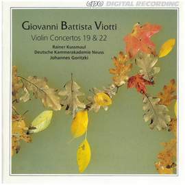 Viotti: Violin Concertos Nos. 19 and 22