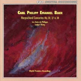 CPE Bach: Harpsichord Concertos Wq. 30, 37 & 38