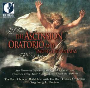 Bach: Ascension Oratorio and two Festival Cantatas