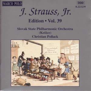 Johann Strauss II Edition, Volume 39