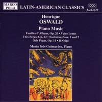 Henrique Oswald: Piano Music