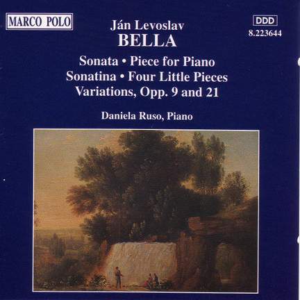 Ján Levoslav Bella: Piano Works
