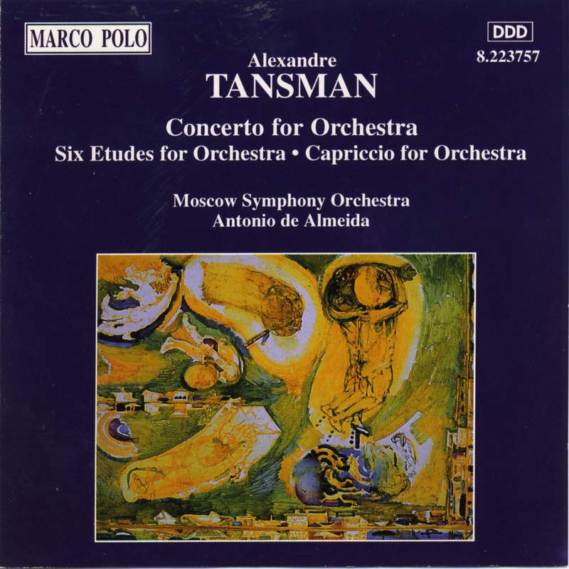 Alexandre Tansman, Works For Cello And Piano - Etcetera: KTC1209