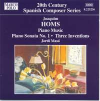 Joaquim Homs: Piano Music