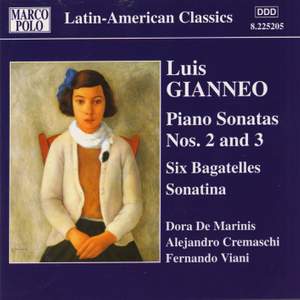 Luis Gianneo: Piano Sonatas Nos. 2 - 3