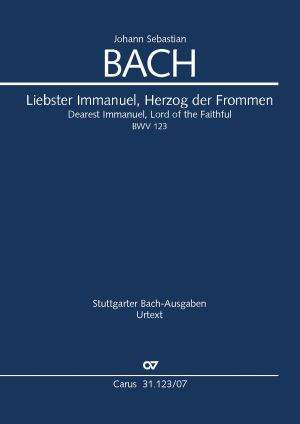 Bach, JS: Liebster Immanuel, Herzog der Frommen