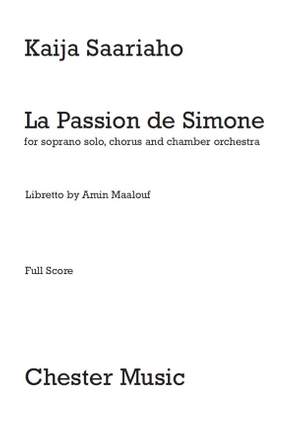 Kaija Saariaho: La Passion De Simone