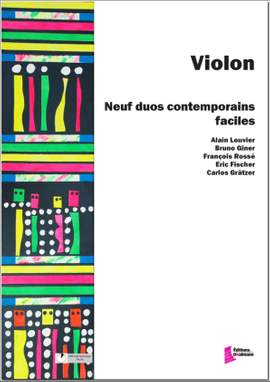 9 duos contemporains faciles violon
