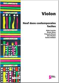 9 duos contemporains faciles violon