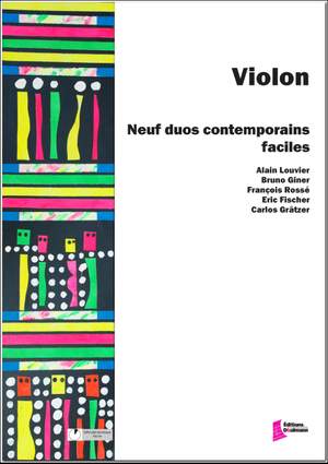 9 duos contemporains faciles violon