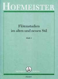List: Flötenstudien im Alten und Neuen Still - Heft 1