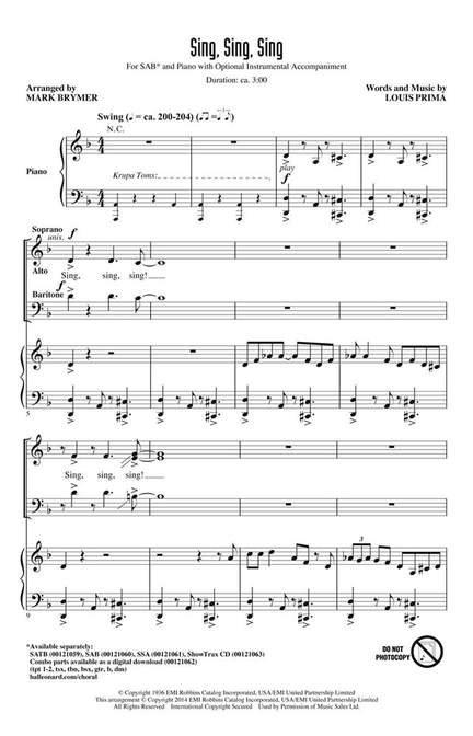 Sing, Sing, Sing