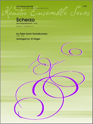 Pyotr Ilyich Tchaikovsky: Scherzo (from String QuartetNo. 1 In D)