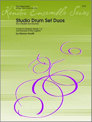 Murray Houllif: Studio Drum Set Duos (For A Student And Teacher)