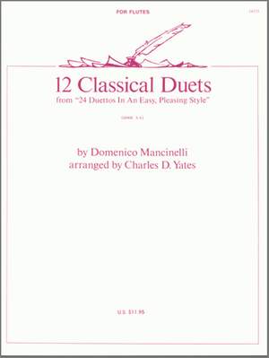Mancinelli: 12 Classical Duets
