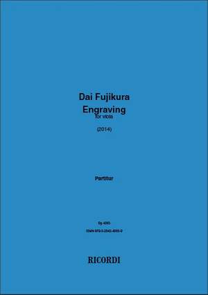 Dai Fujikura: Engraving for viola