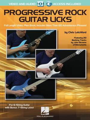 Chris Letchford: Progressive Rock Guitar Licks