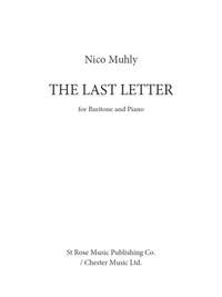 Nico Muhly: The Last Letter